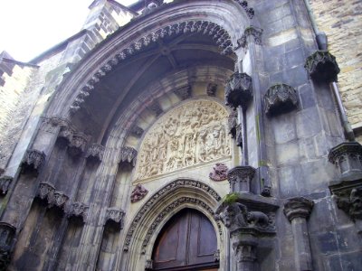 Prag Týn Cathedral Portal 2
