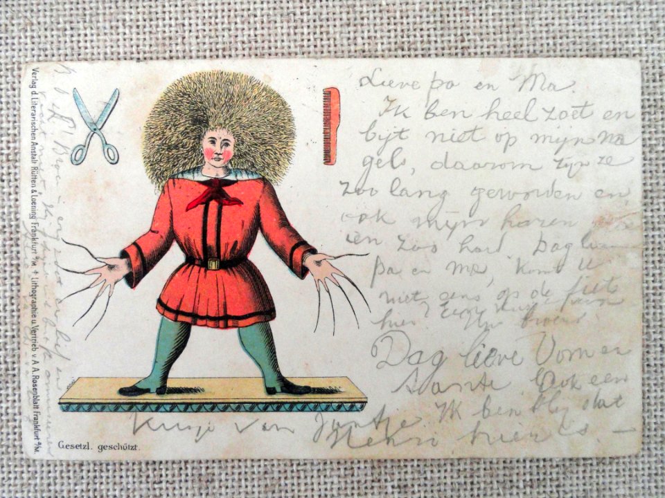 Postcard - Struwwelpeter Museum - Frankfurt am Main - DSC03122