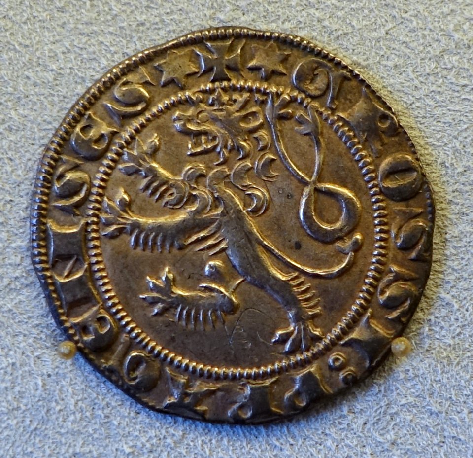 Prague Groschen, Bohemia, 14th century - Bode-Museum - DSC02611