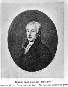 Portret van Gijsbert Karel van Hogendorp (1762-1834), Bestanddeelnr 935-1083