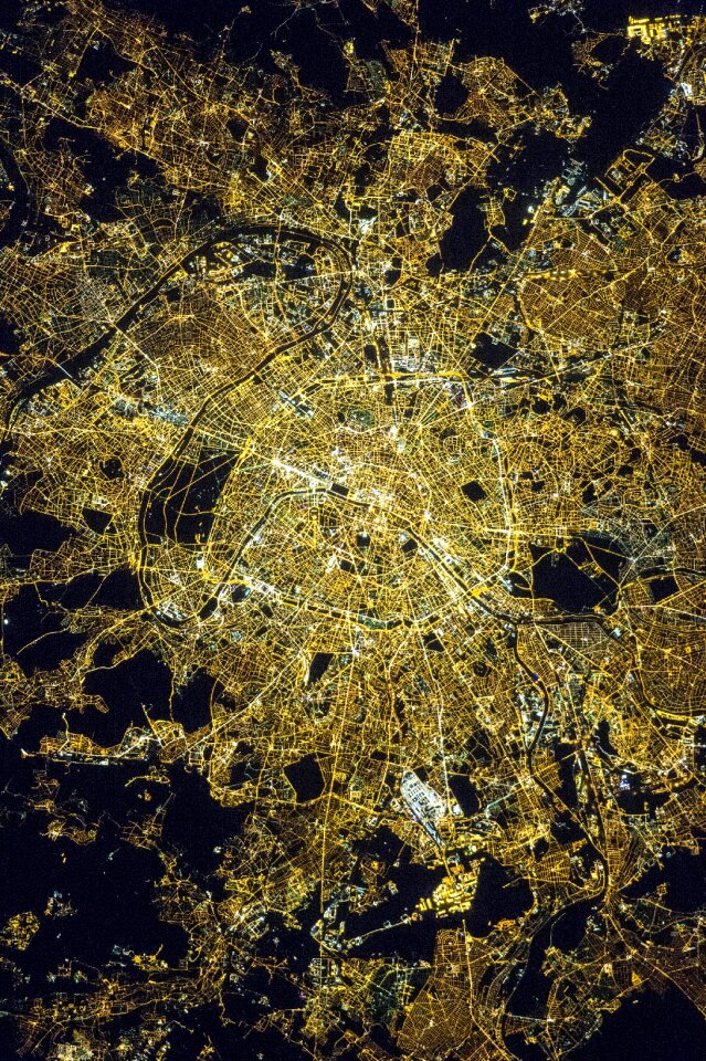 Night city international space station