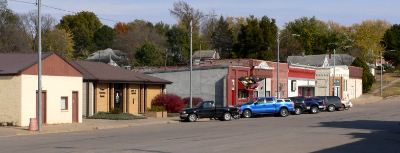 Prague, Nebraska downtown 2