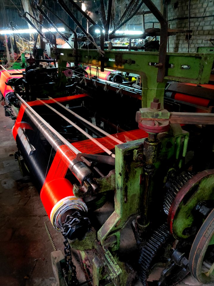 Power loom industry at Kalinarayanpur