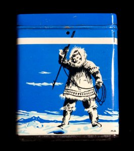 Pour les Peres Oblats de MI Mission du Pole aux Tropiques missionary bank tin, photo4