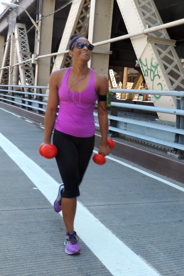 Power walker with Dumbbells QBB jeh
