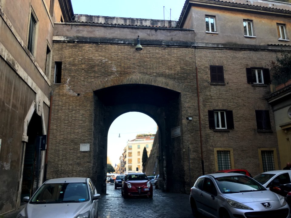 Porta Santo Spirito (lato interno) - Roma (marzo 2017)