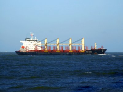 Port Victoria - IMO 9262637 - Callsign V7NZ3 approaching Port of Rotterdam, Holland 14-Jan-2007 photo-1