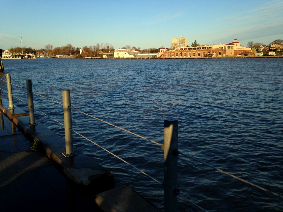Port of Rochester Genesee River Lake Ontario high water levels April 2017 02