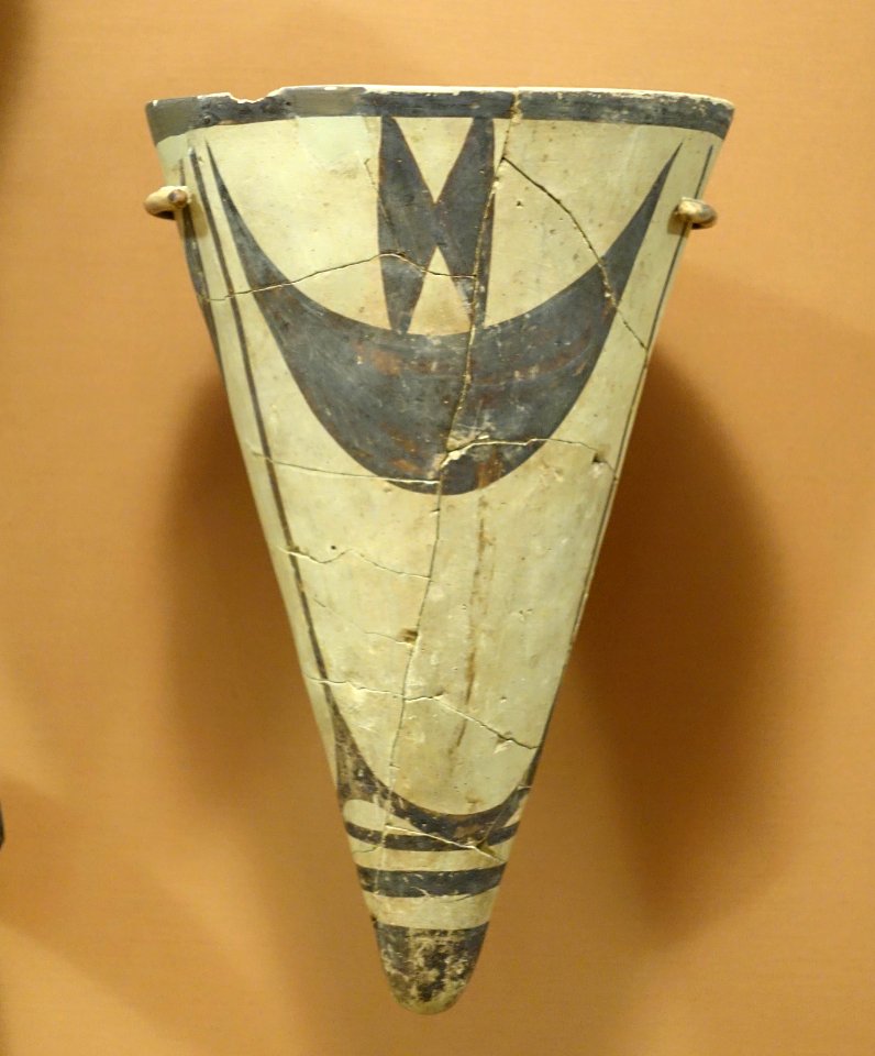 Pottery, Tall-i-Bakun A site, Iran, 4200-3800 BC - Oriental Institute Museum, University of Chicago - DSC07943