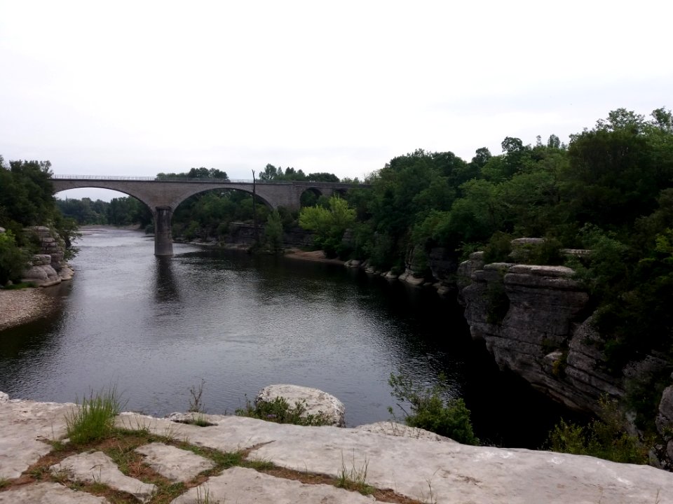 Pradons - Pont sur l'Ardèche