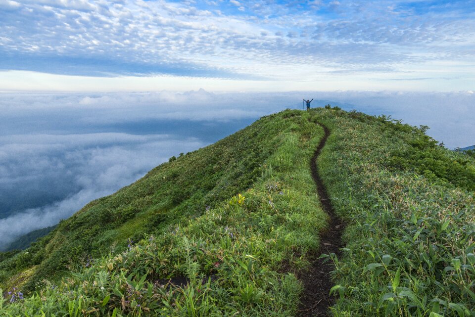 Fukui prefecture mitsuminesan sky trekking