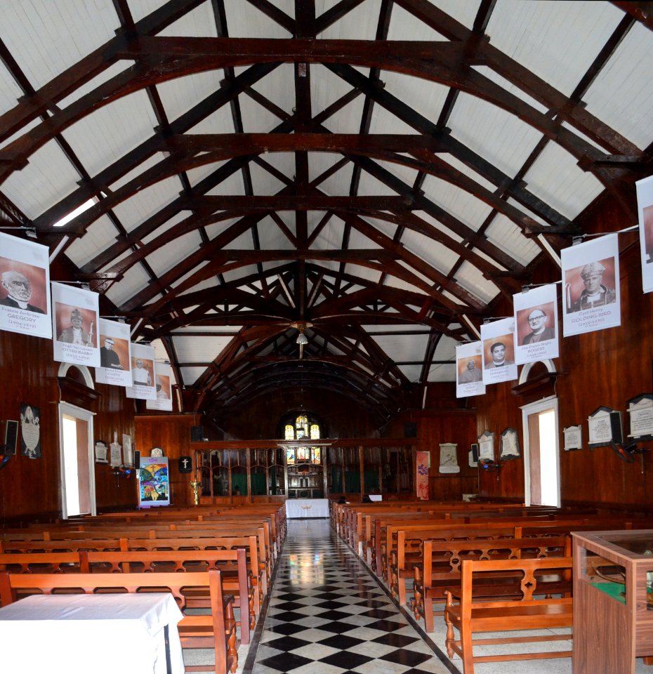 Port Louis, St. James Cathedral, interieur