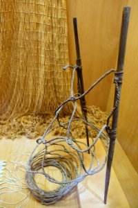Porcupine trap, Tho - Vietnam Museum of Ethnology - Hanoi, Vietnam - DSC02668
