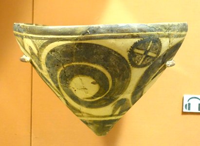 Pottery, Tall-i-Bakun A site, Iran, 4200-3800 BC - Oriental Institute Museum, University of Chicago - DSC07949