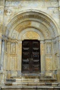 Porta especiosa - Sé Velha - Coimbra, Portugal - DSC09827