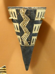 Pottery, Tall-i-Bakun A site, Iran, 4200-3800 BC - Oriental Institute Museum, University of Chicago - DSC07945