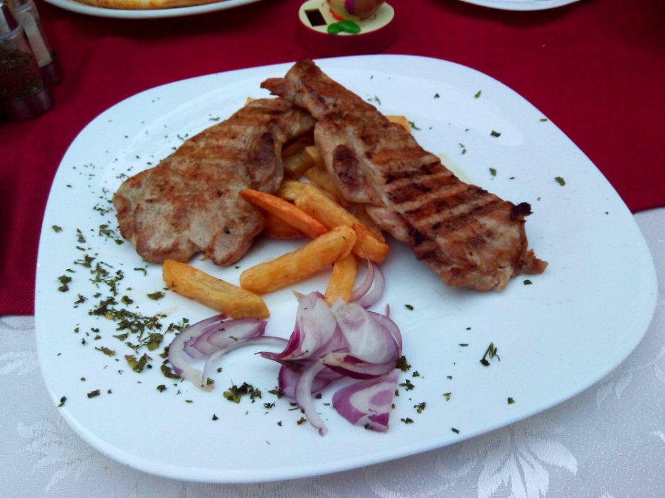 Pork fillet in Montenegro