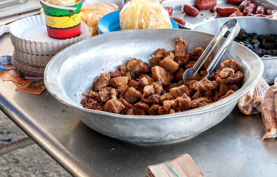 Pork rind in Boquerón
