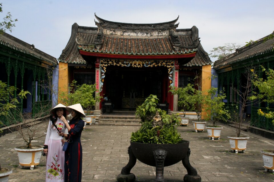 Temple costume girl with coastumes