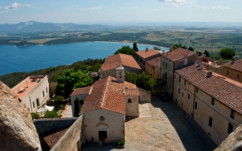 Populonia with gulf of Baratti