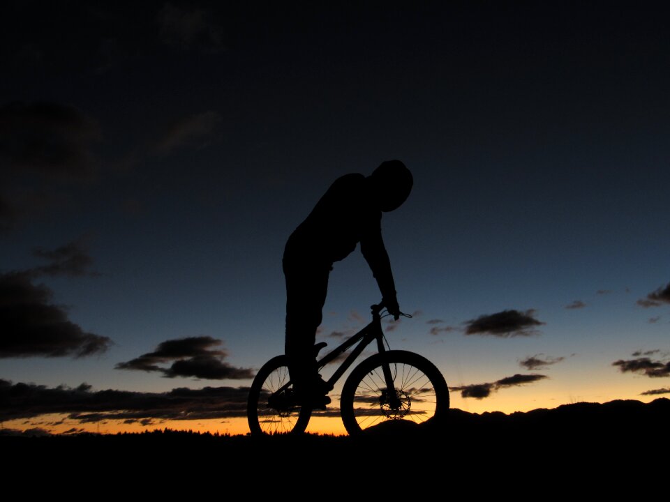 Ecuador bike sunrise
