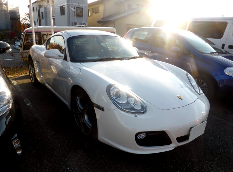 Porsche Cayman (987C) front