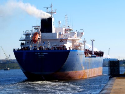 Port Stewart - IMO 9251456 - Callsign V7GE9 at the locks of at IJmuiden, Port of Amsterdam photo-4