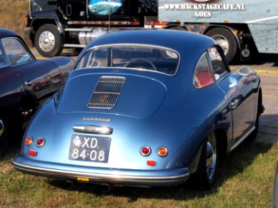 Porsche 356-1600 dutch licence registration XD-84-08 pic3
