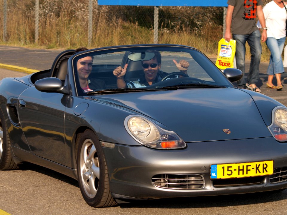 Porsche 986 Boxster S dutch licence registration 15-HF-KR