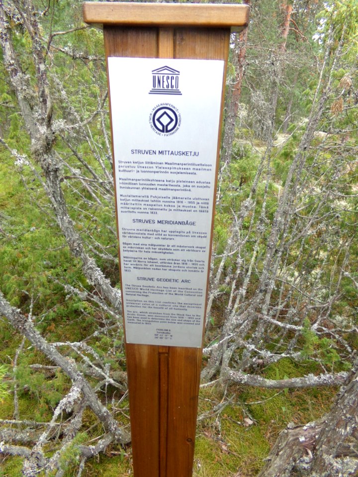 Porlom Tornikallio Struve marker