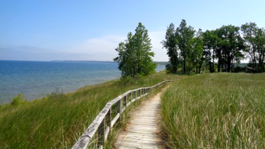 Port Crescent Sand Dune walkway