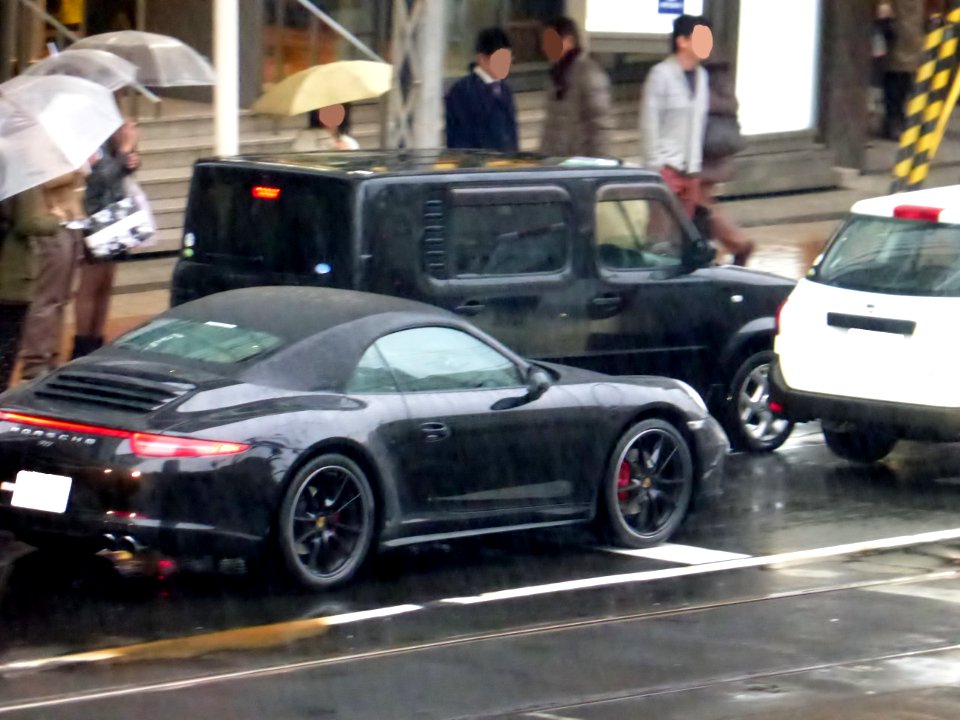 Porsche 991 Carrera S Cabrilolet rear