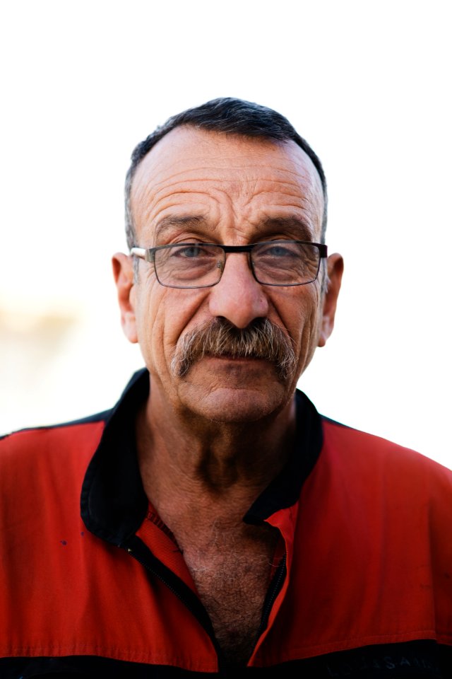 Portraits in June of 2019 of Wa'ad, a Syriac man and the last Christian from Shingal still living there 07