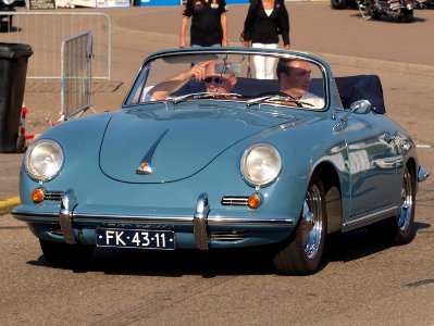 Porsche 356 B-1600 dutch licence registration FK-43-11 pic6
