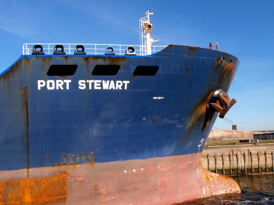 Port Stewart - IMO 9251456 - Callsign V7GE9 at the locks of at IJmuiden, Port of Amsterdam photo-10