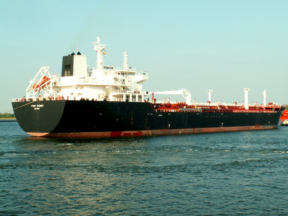 Port Steward p2 coming out of Berendrecht lock, Antwerp, Belgium 22-Jun-2005