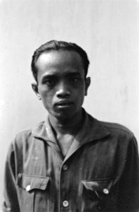 Portret van een Indonesiër, Bestanddeelnr 6349
