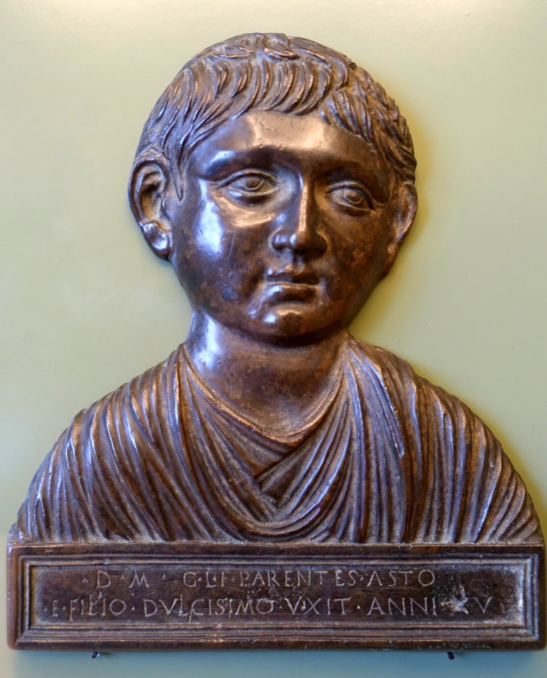 Portrait of a Roman Boy, bronze - Bode-Museum- DSC02452