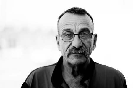 Portraits in June of 2019 of Wa'ad, a Syriac man and the last Christian from Shingal still living there 05