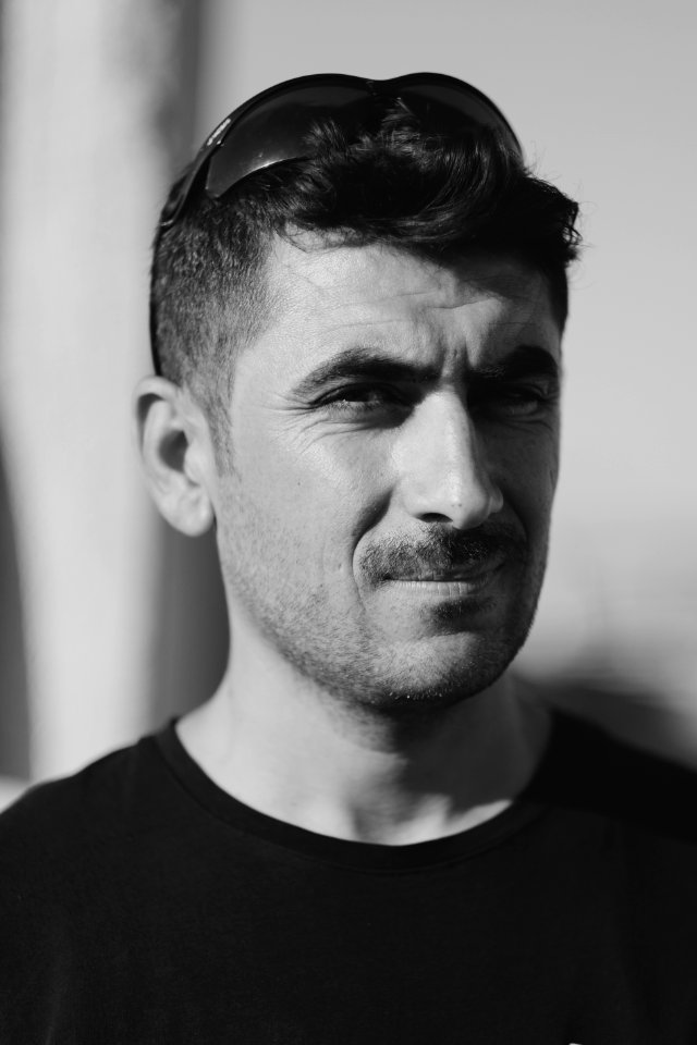Portraits of Ezidi men in July of 2019 around Shingal's city center 27