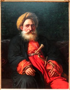 Portrait of the Katchef Dahouth, Christian Mameluke, 1804, by Anne-Louis Girodet-Trioson - Art Institute of Chicago - DSC09533