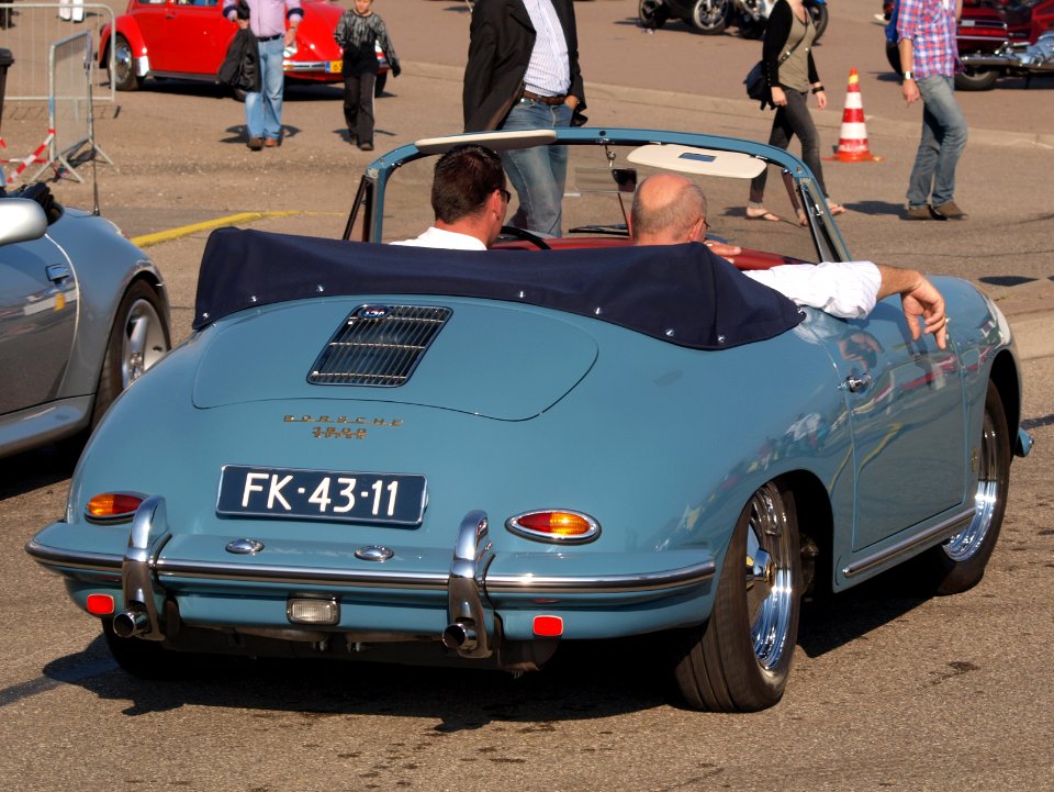 Porsche 356 B-1600 dutch licence registration FK-43-11 pic4