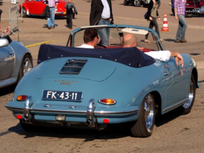 Porsche 356 B-1600 dutch licence registration FK-43-11 pic4