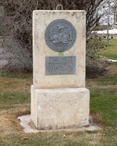 Pony Express marker, Dalton, Nebraska
