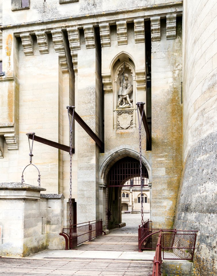 Pont-levis Château de Pierrefonds Oise