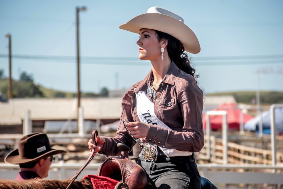 Western rider animal