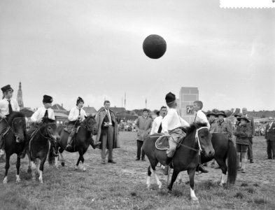 Pony voetbalwedstrijd te Breda, Bestanddeelnr 911-4682