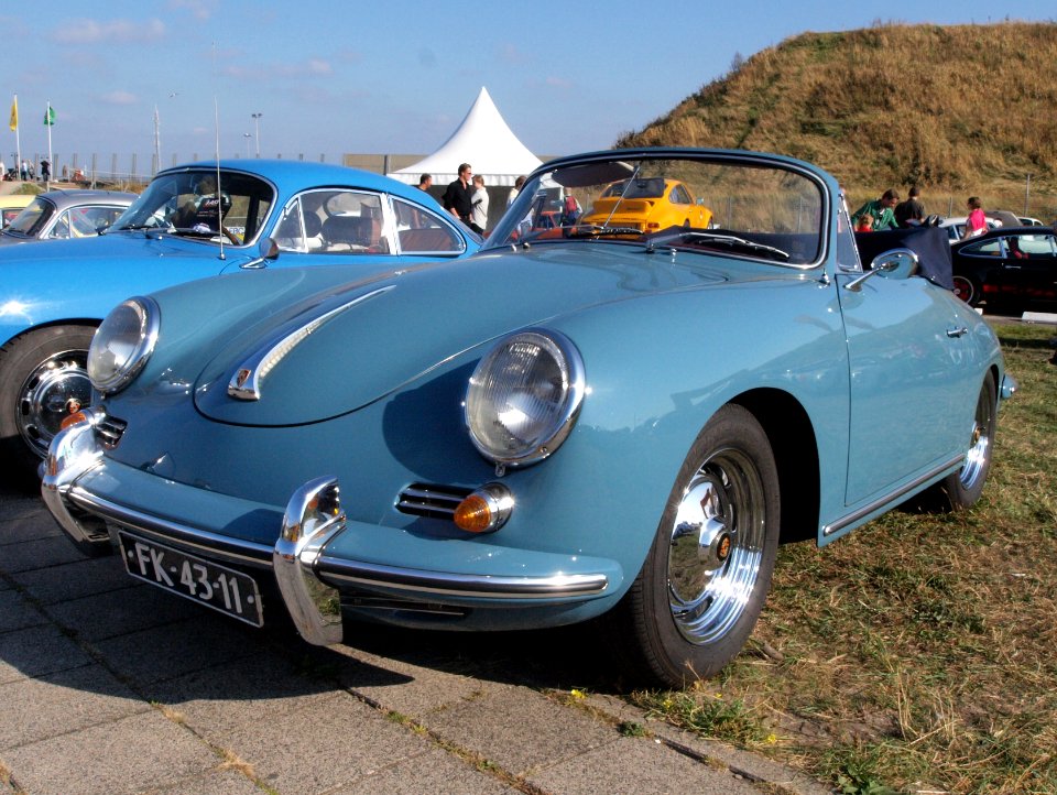 Porsche 356 B-1600 dutch licence registration FK-43-11 pic7