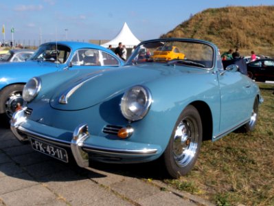 Porsche 356 B-1600 dutch licence registration FK-43-11 pic7