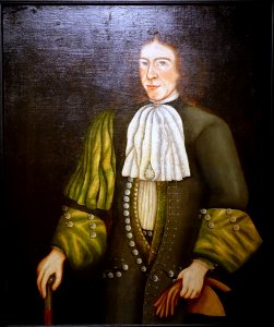 Portrait of a Gentleman by Thomas Smith, 1685, oil on canvas - Peabody Essex Museum - DSC07596